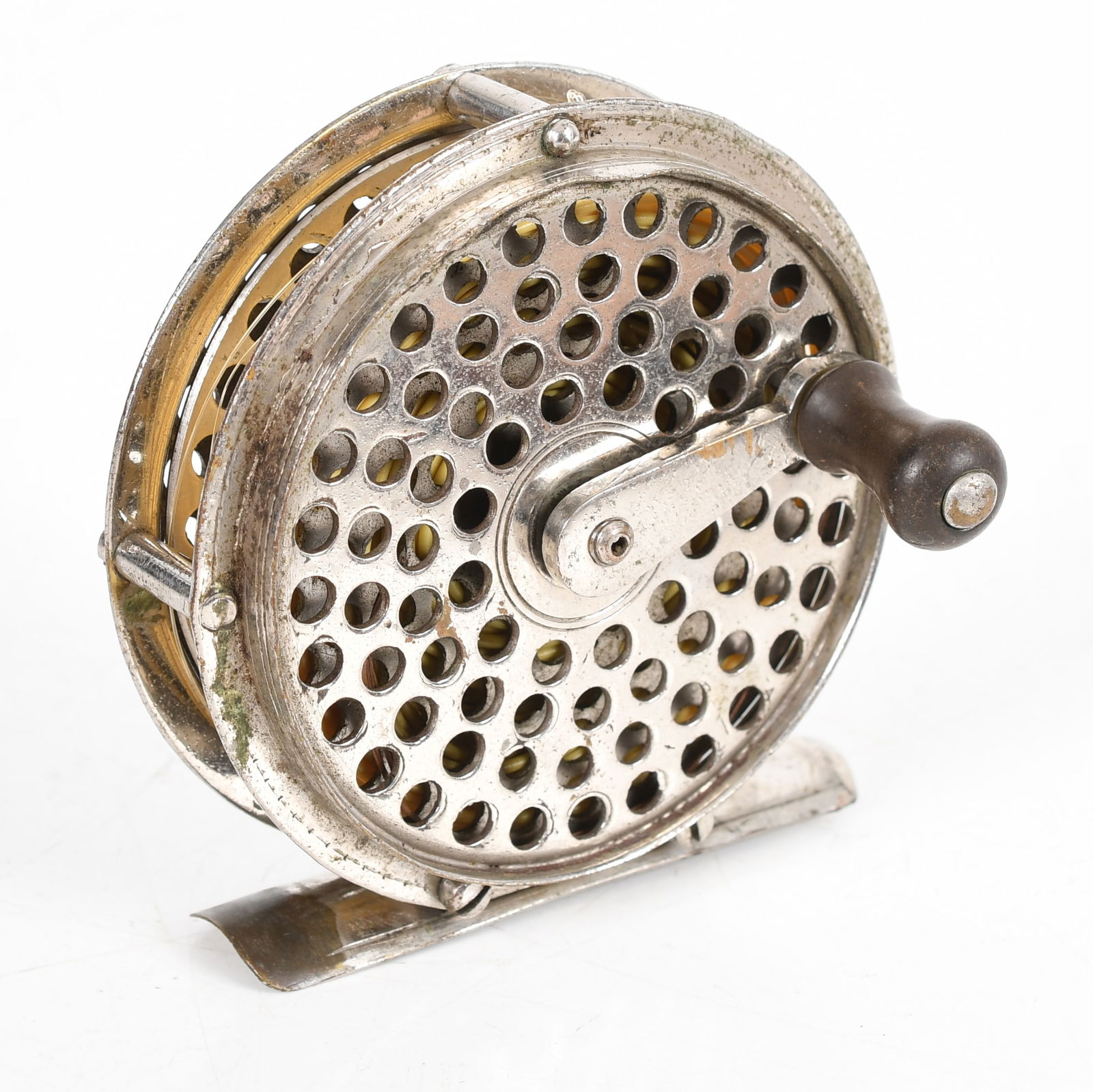 An Early C.F. Orvis Reel with Walnut Box (1 of 9)