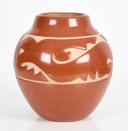 Margaret Tafoya (Santa Clara, 1904-2001) Pottery Vase