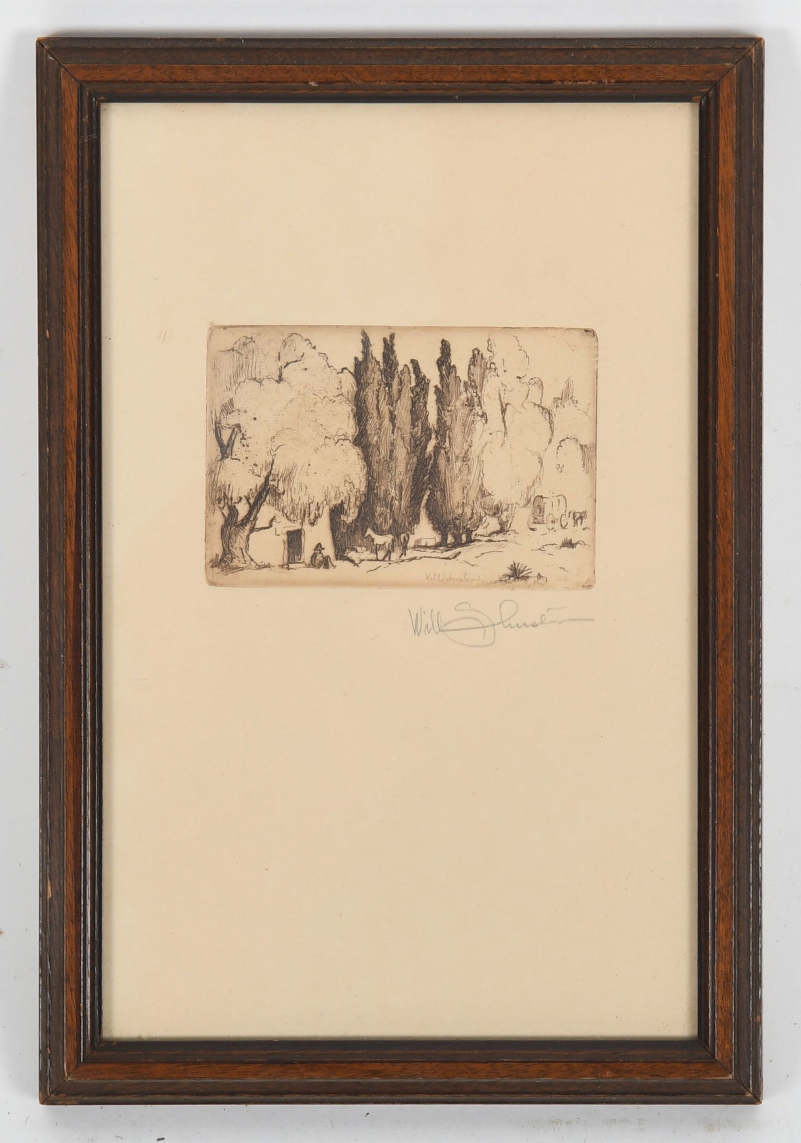 Will Shuster (New Mexico, 1893 - 1969) Etching (1 of 4)