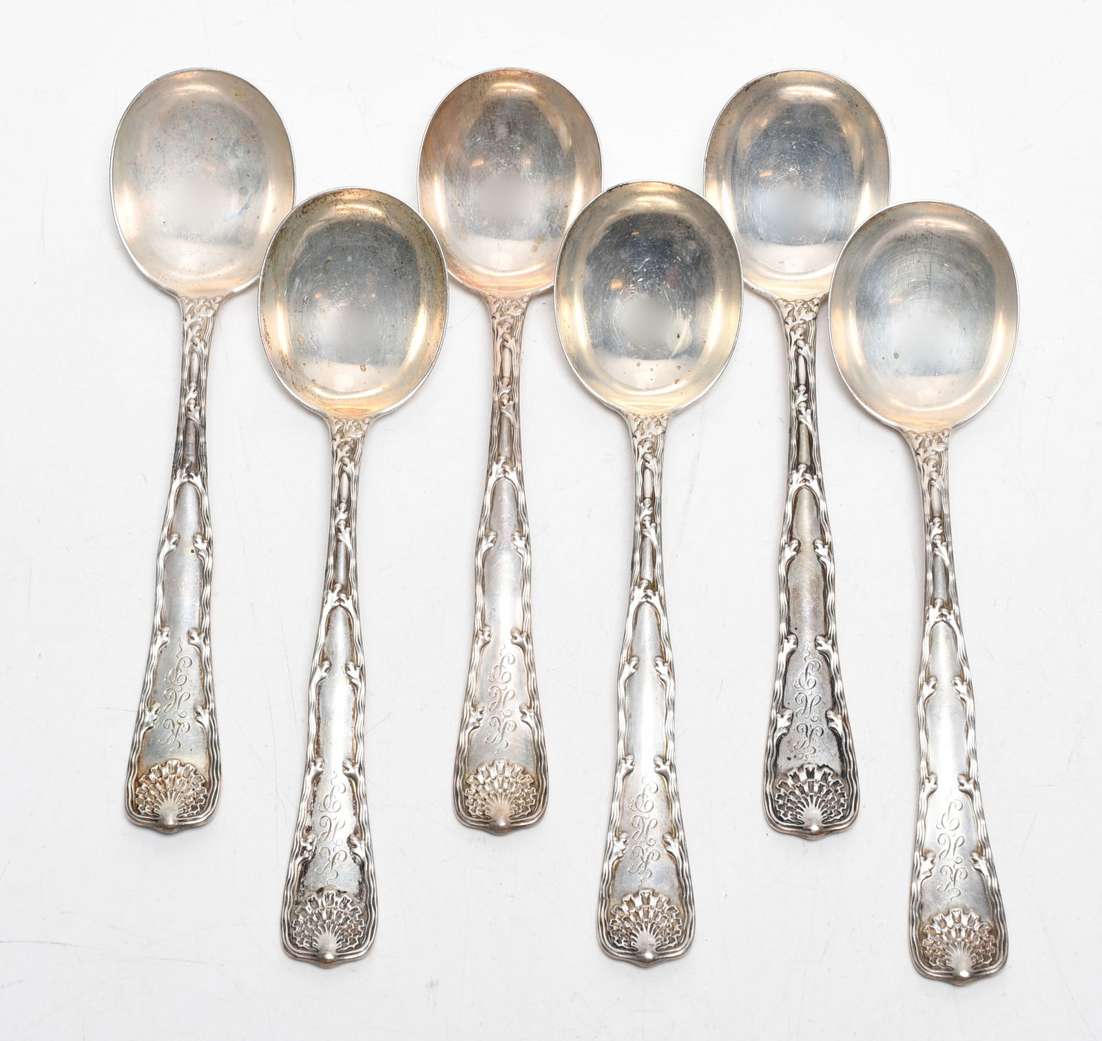 A Set of Sterling Silver Soup Spoons, Tiffany and Co. (1 of 5)