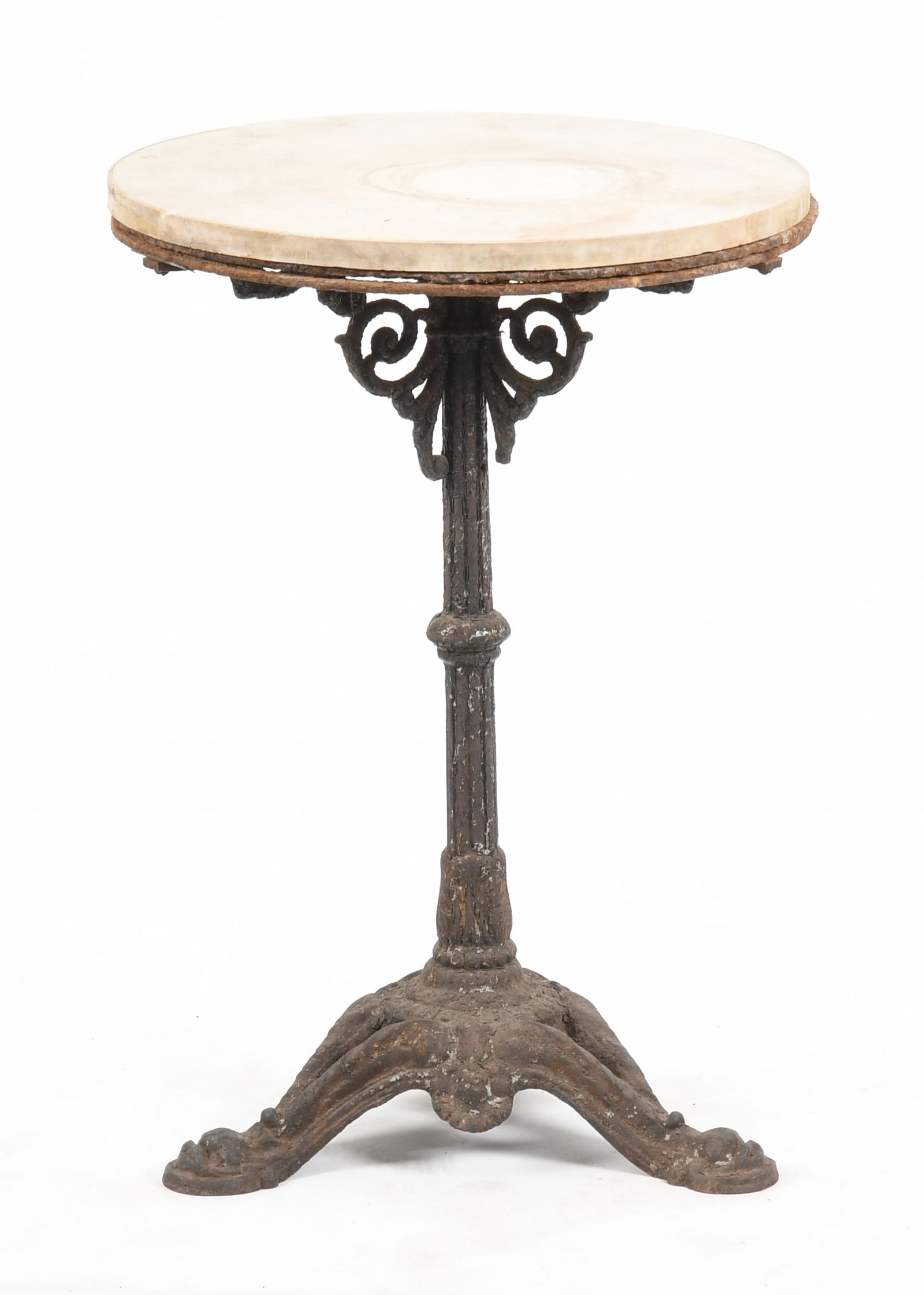 Cast Iron Bistro Table, Late 19th Century (1 of 8)