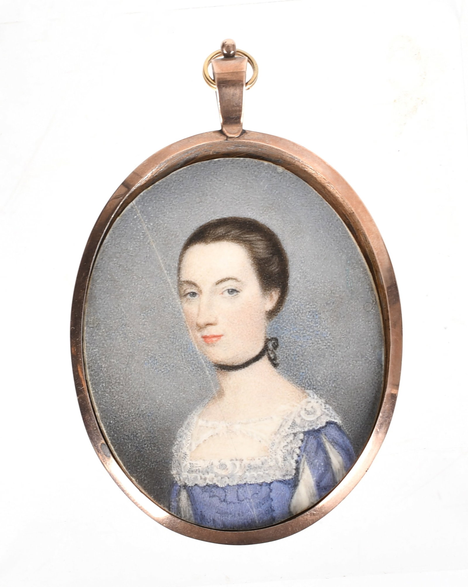 Portrait Miniature of a Young Lady, 19th Century (1 of 5)