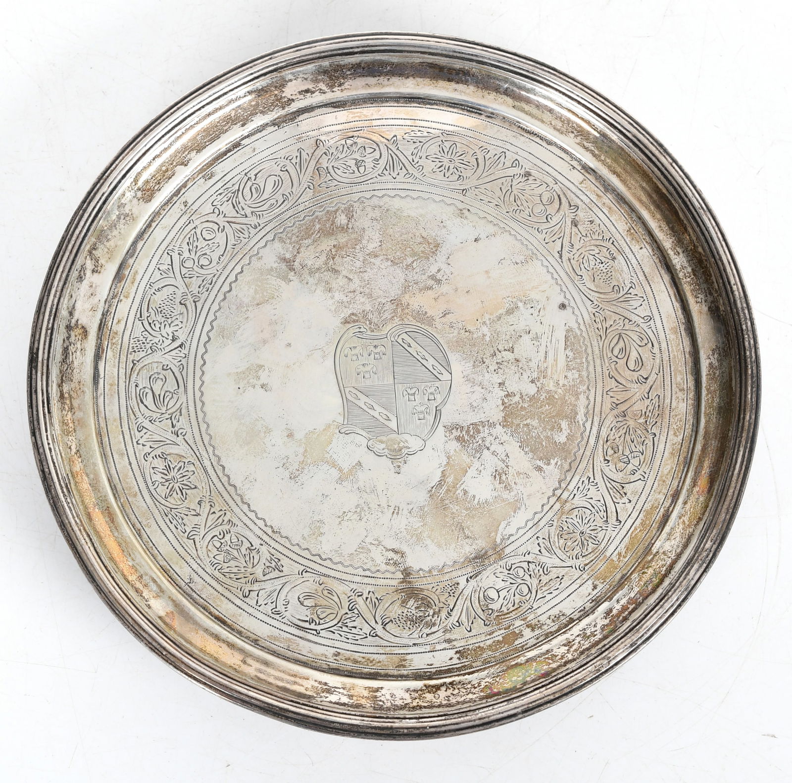 An American Coin Silver Salver, Baltimore (1 of 7)