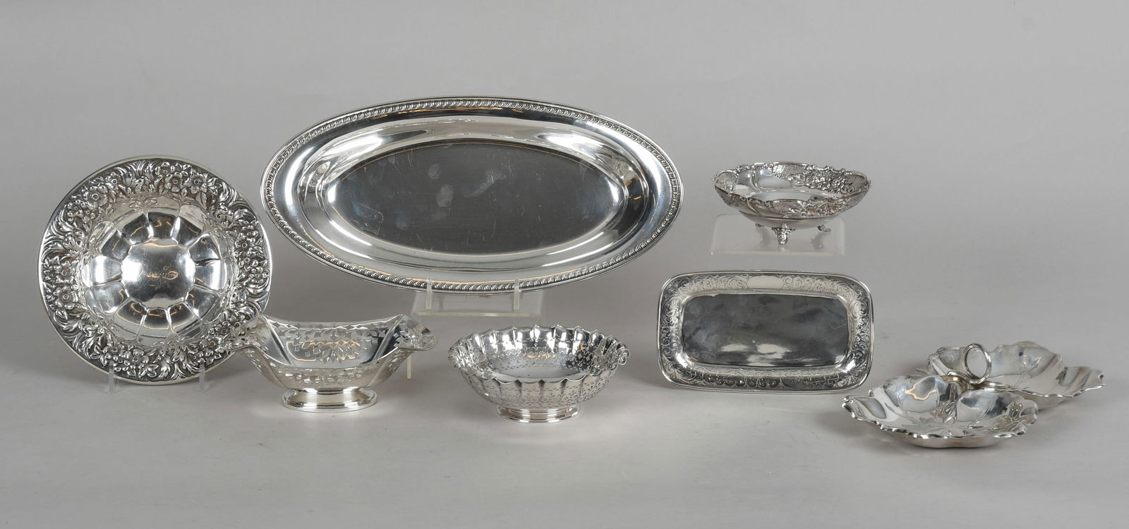 A Group of Sterling Silver Table Ware (1 of 12)