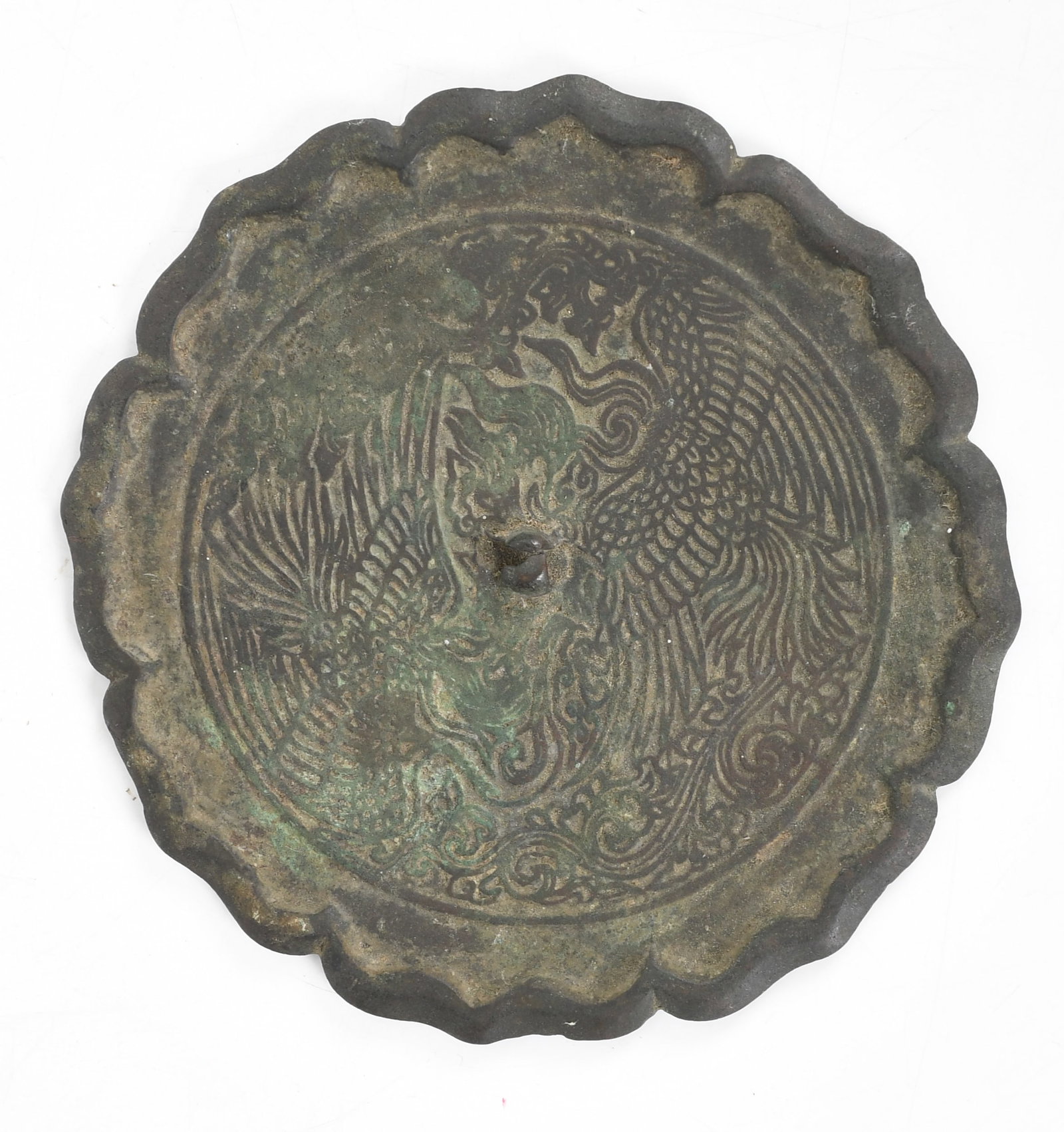 A Chinese Bronze Mirror (1 of 5)