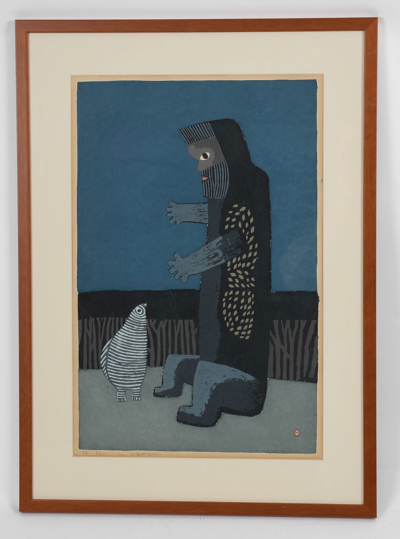 Umetaro Azechi (Japanese, 1902-1999) Woodblock Print (1 of 6)