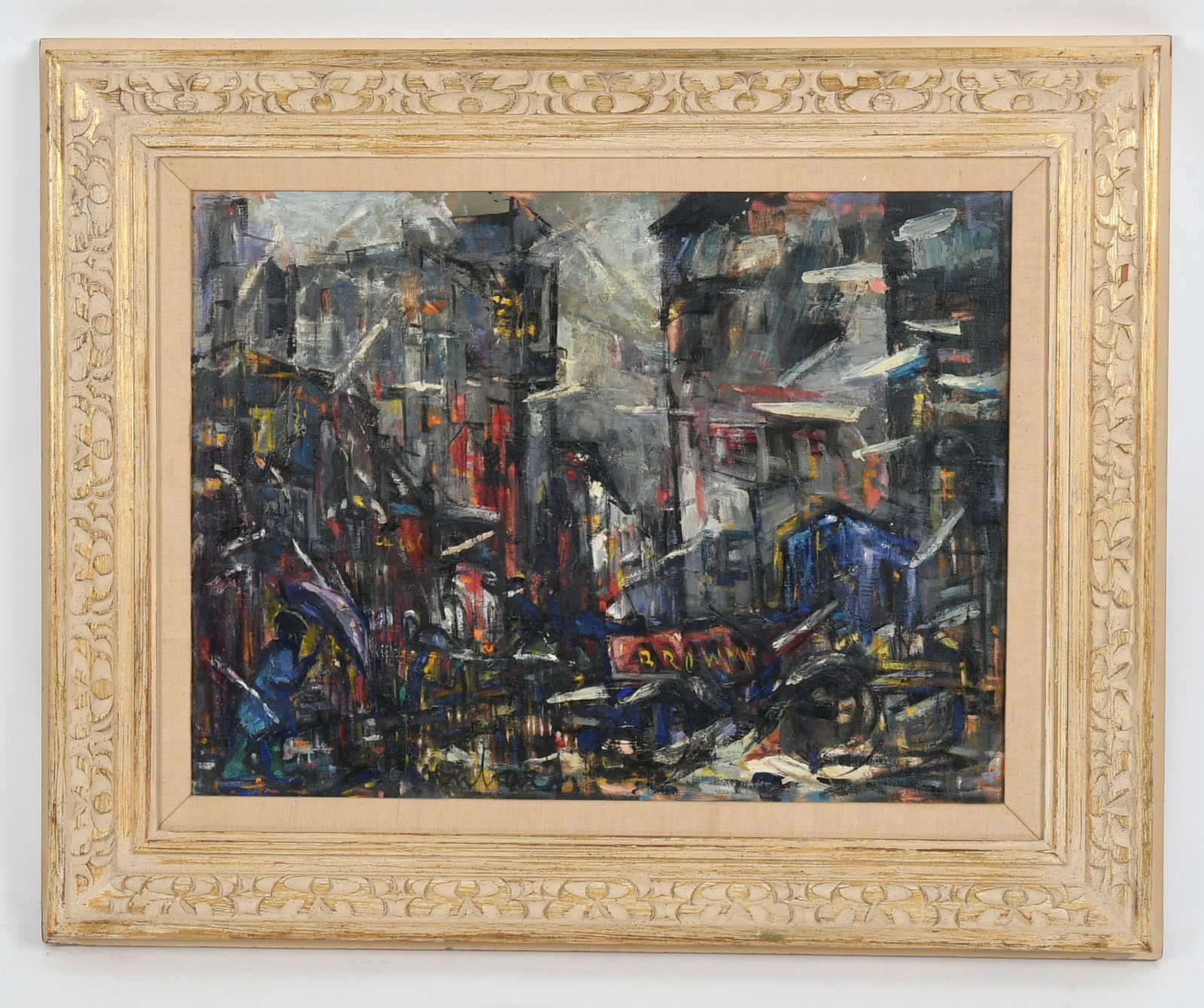 Bertha Karp Schoenbach (1908 - 1998) Oil on Masonite (1 of 7)