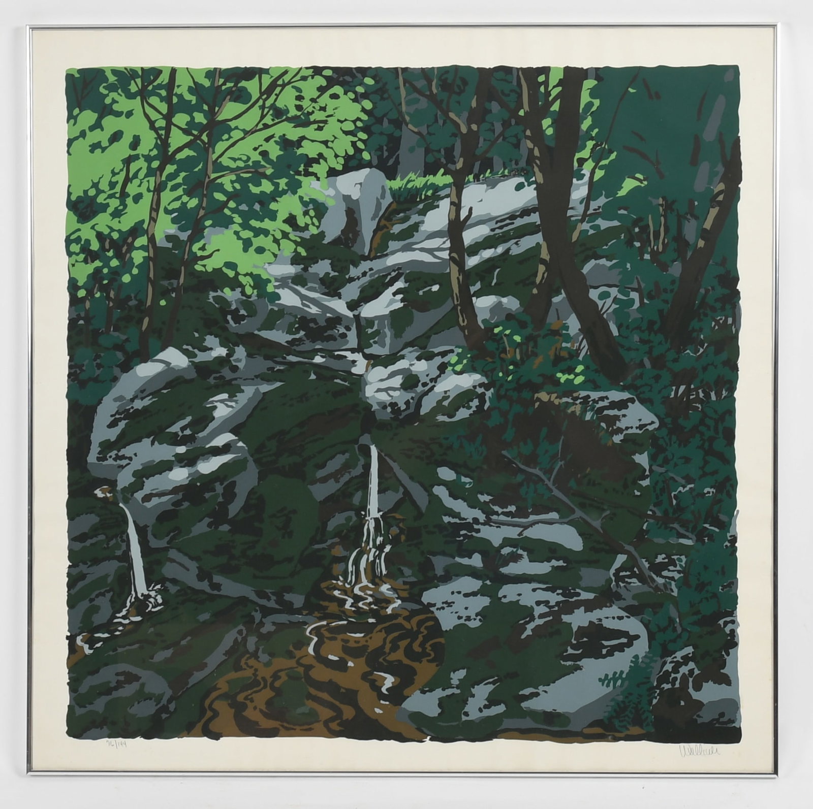 Neil G. Welliver (1929 - 2005) Silkscreen (1 of 8)