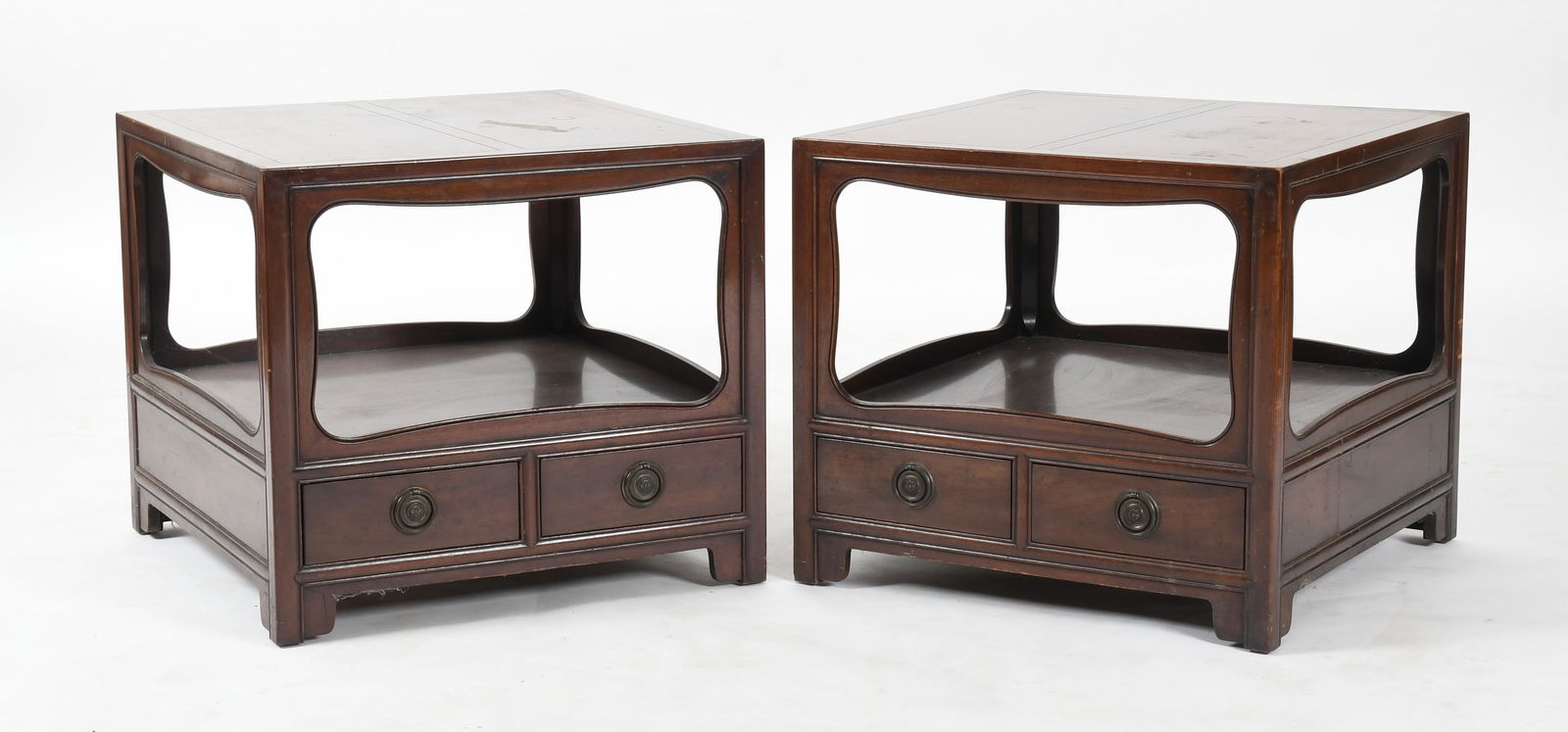 Pair of Michael Taylor 'Far East Collection' for Baker Side Tables (1 of 9)