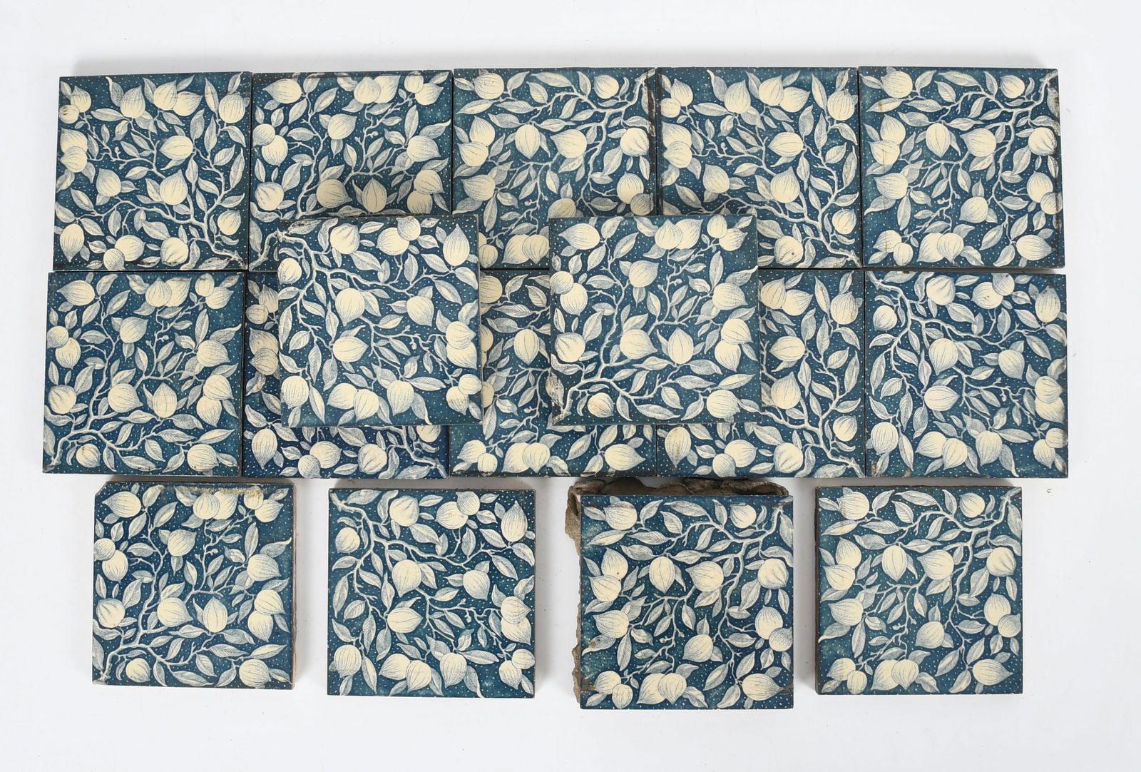 A Set of Aesthetic Movement Tiles, Maw and Co. England (1 of 9)