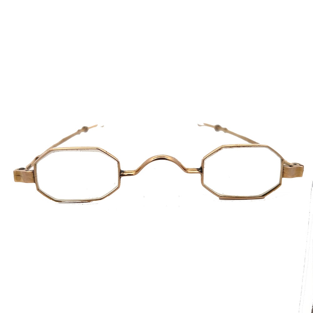 Antique 14K Yellow Gold Eye Glasses (1 of 5)