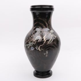 A Large Satsuma Tanzan Vase