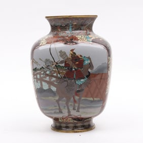 A Japanese Cloisonne Vase