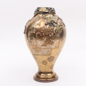 A Good Satsuma Japanese Vase