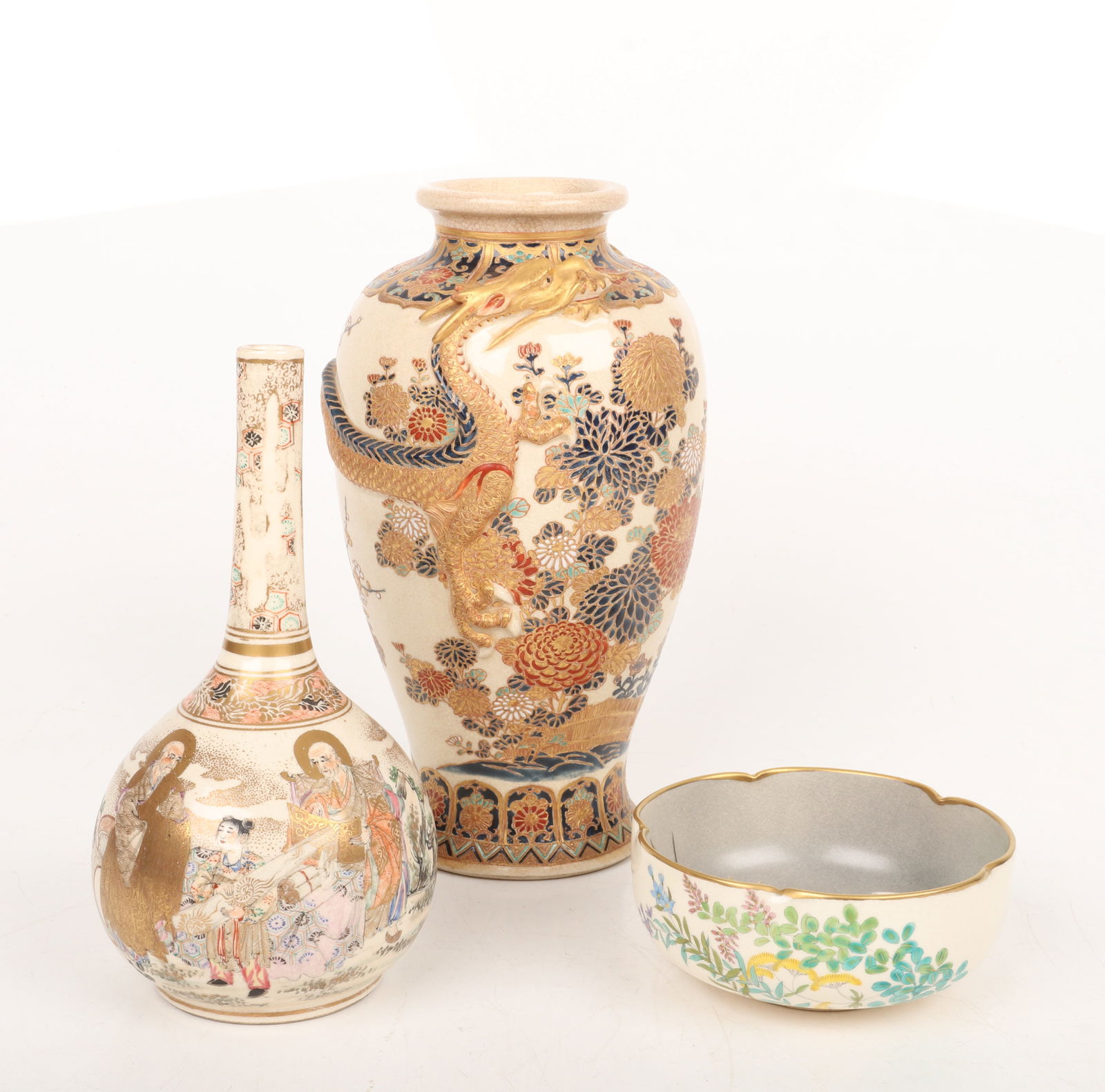 Three Pieces of Japanese Satsuma (1 of 20)