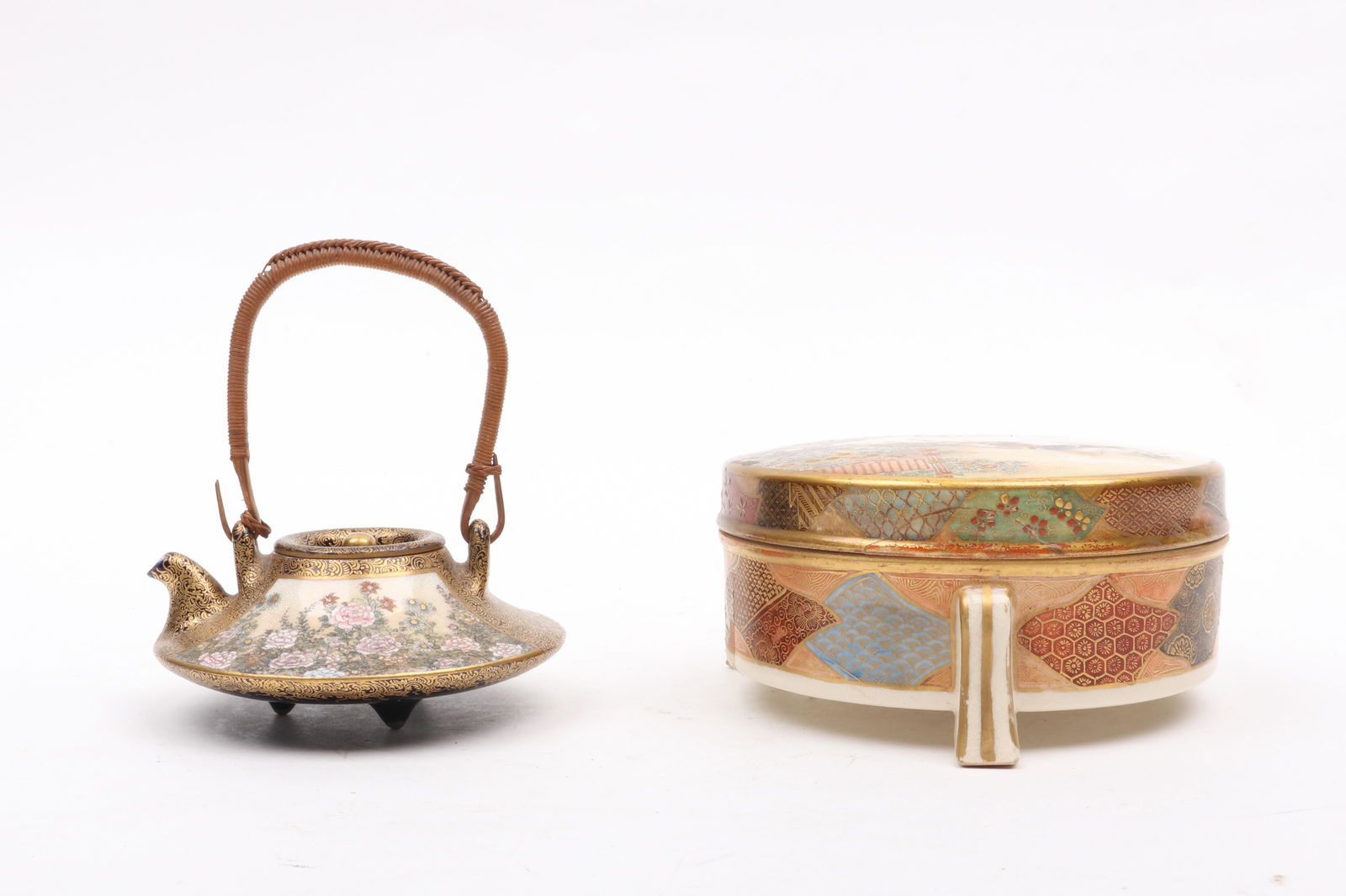 Two Pieces of Japanese Meiji Period Satsuma (1 of 16)