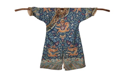 A Chinese Silk Robe