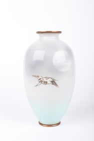 A Japanese Cloisonne Vase, Early 20th Century