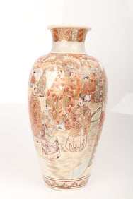 A Large Japanese Satsuma Vase