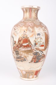 A Large Japanese Satsuma Vase
