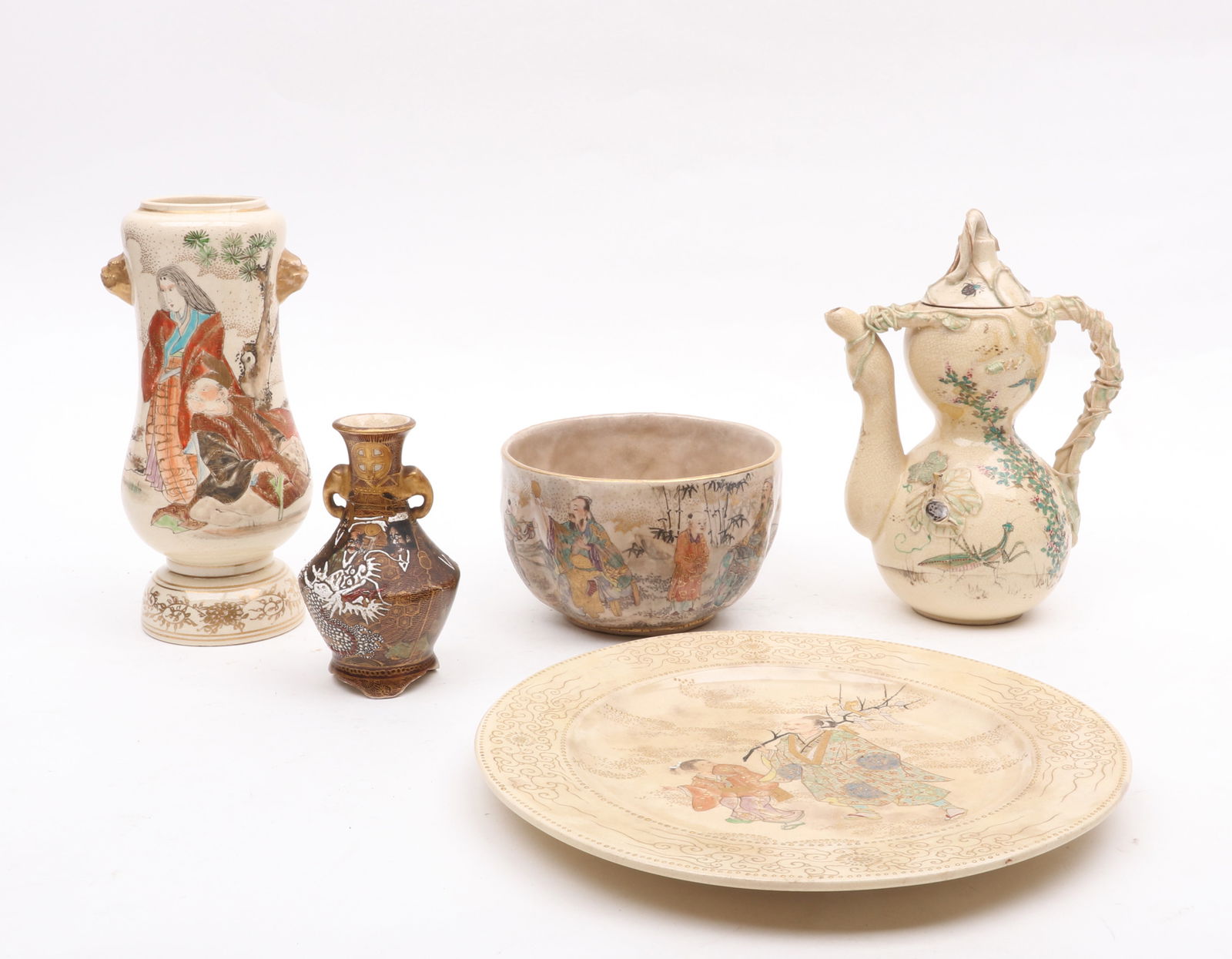 Five Pieces of Japanese Satsuma (1 of 20)