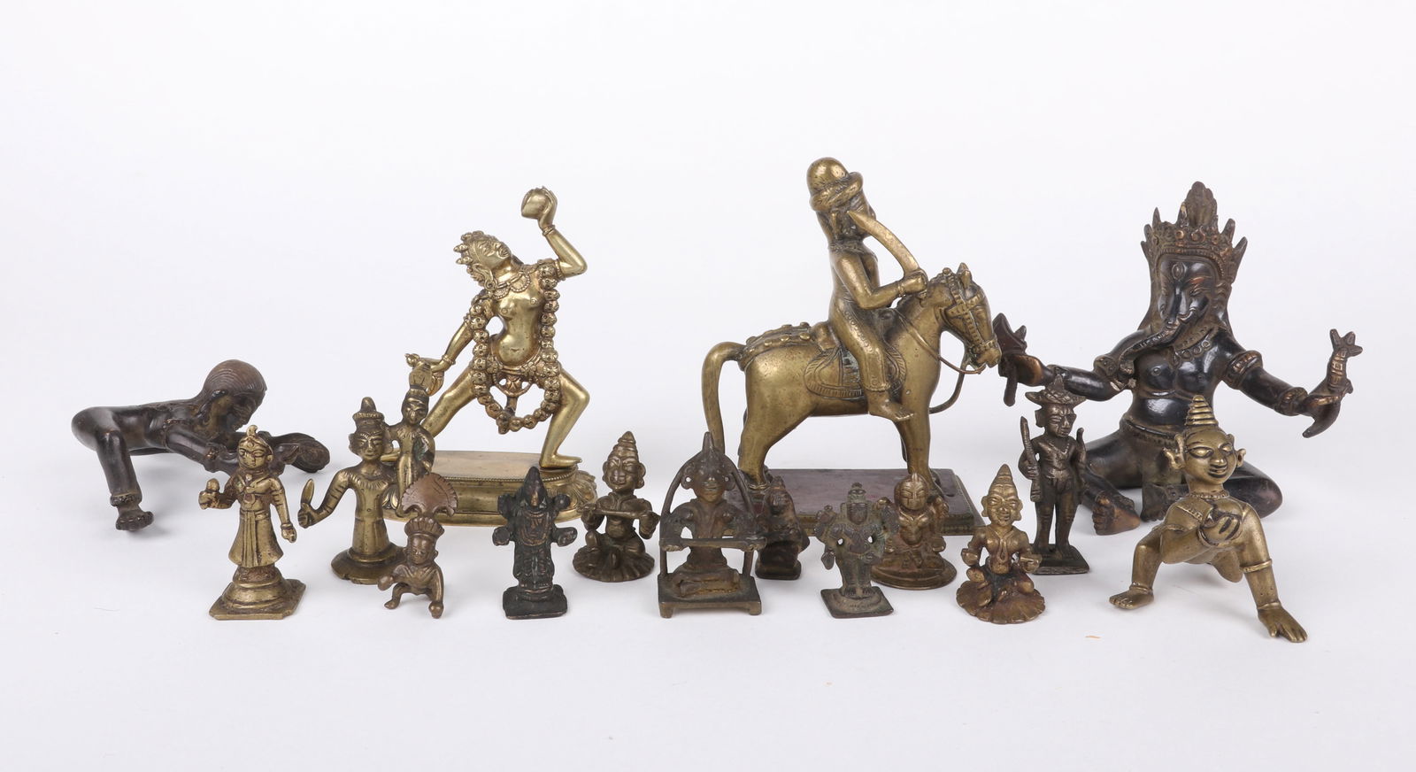 A Group of Asian Bronze Figures (1 of 9)