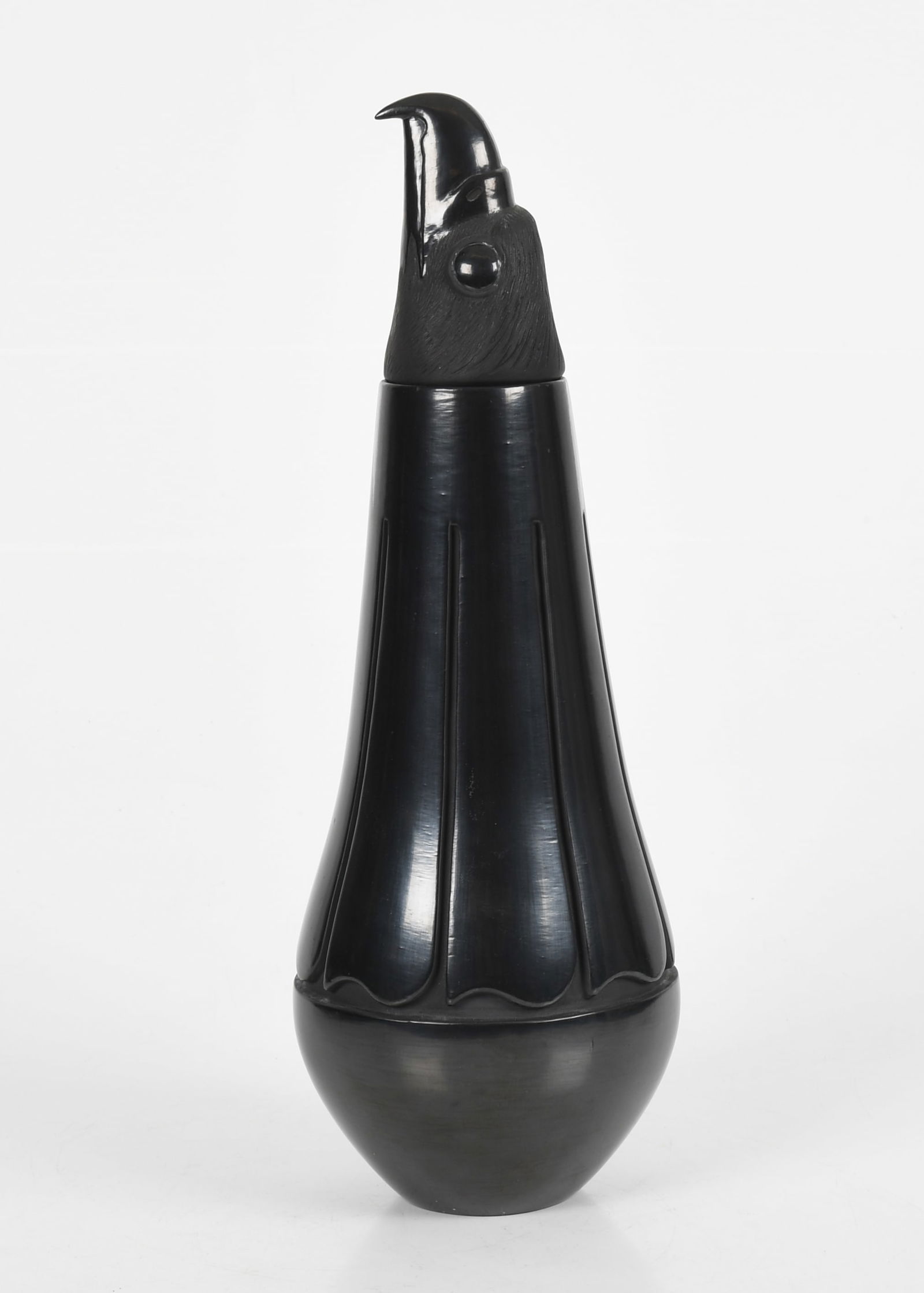 Jeff Roller (Santa Clara, b. 1963) Blackware Vessel (1 of 6)