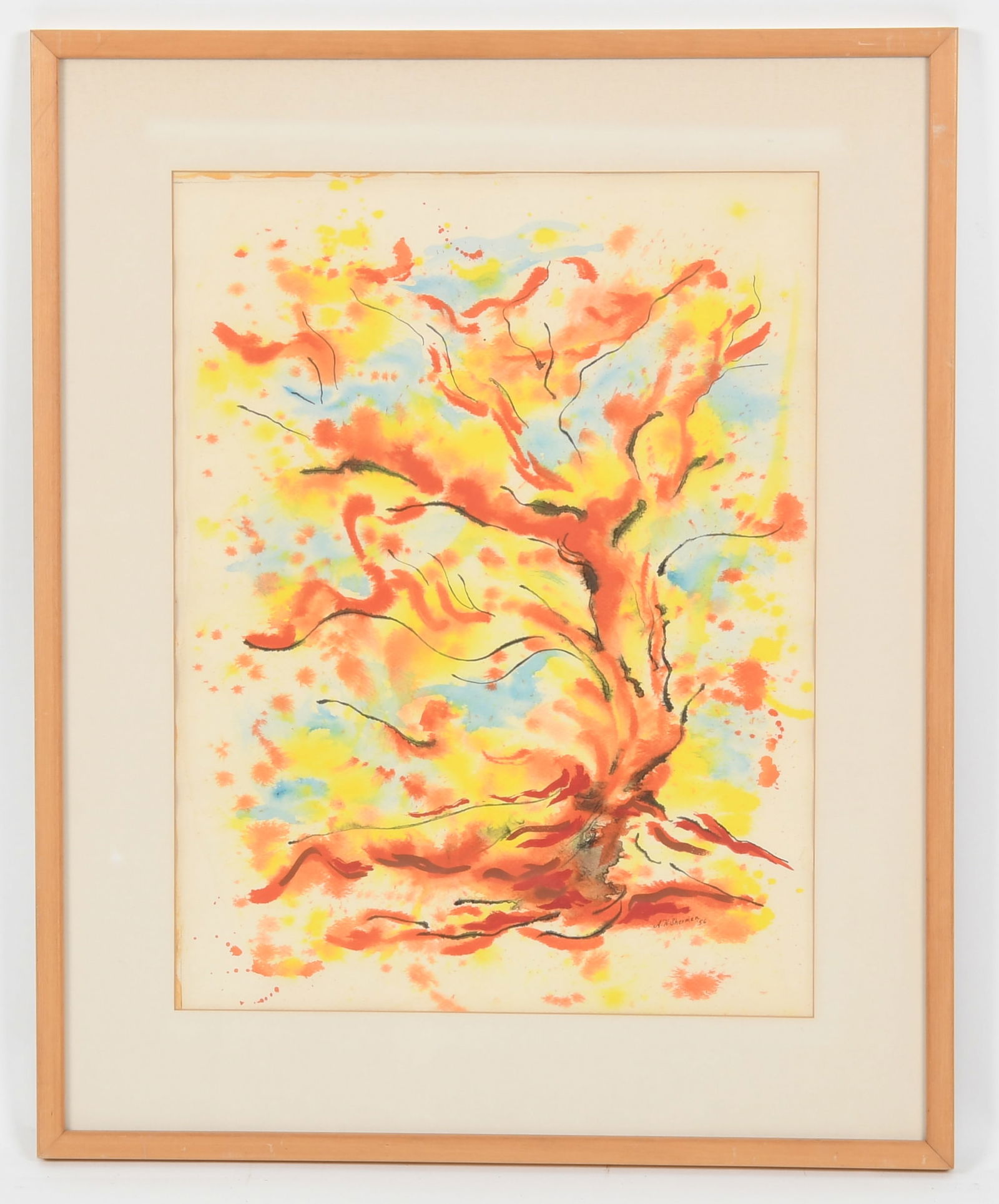 A.H. Sherman, 20th c. Watercolor (1 of 4)