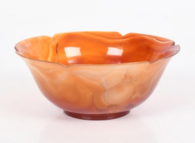 A Chinese Agate Bowl