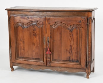 French Provincial Carved Fruitwood Buffet, Late 18th Century