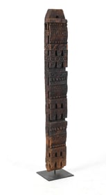 A Monumental Wooden Pillar column, Afghanistan