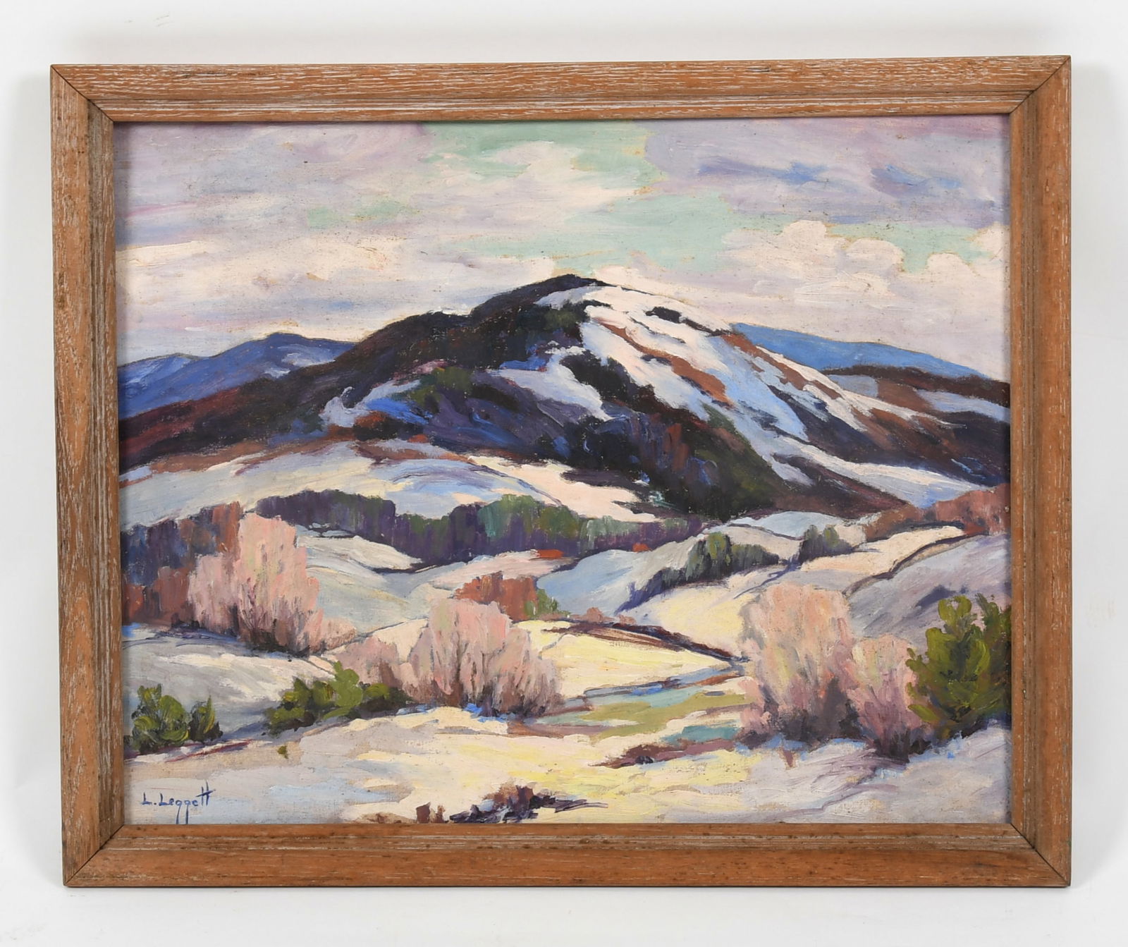 Lucille Leggett (1896 - 1966) Oil on Board (1 of 6)