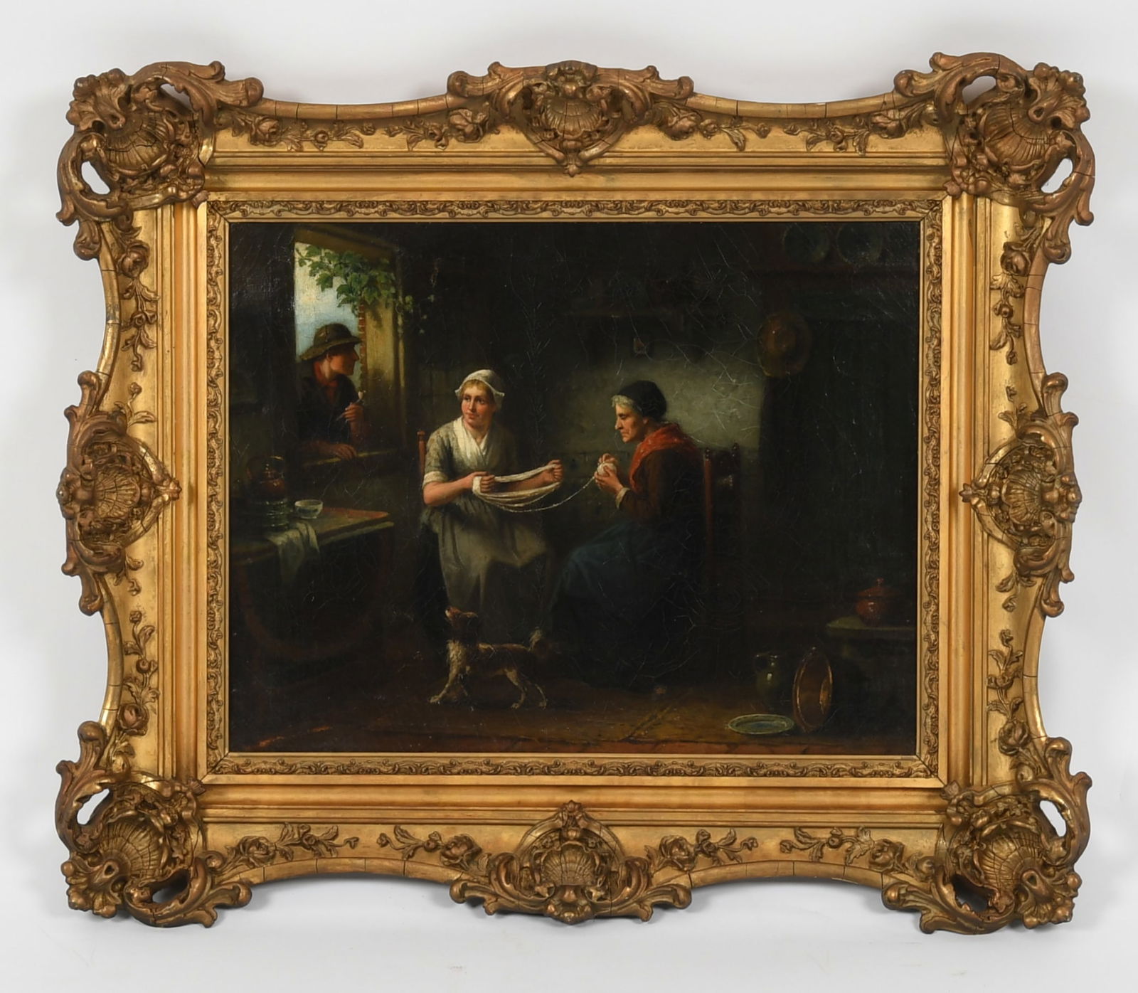 Jan Jac Matthys Damschroeder (1825 - 1905) Oil on Canvas (1 of 9)