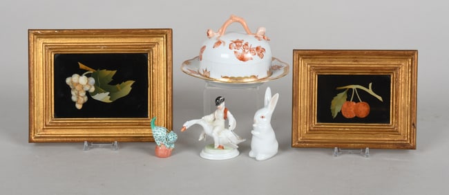 Estate Lot Including Herend Porcelain