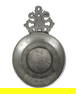 An American Pewter Porringer