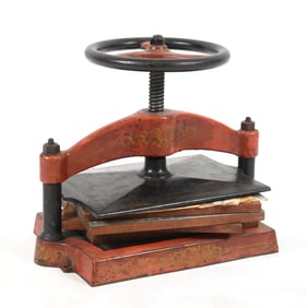 American Cast Iron Book Press, 19th Century