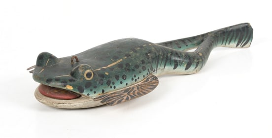 Minnesota Ice Spearing Decoy, Frog