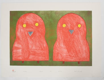 Sheokjuk Etidlooie (Inuit, 1932-1999) Lithograph