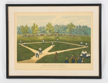Print, The American National Game of Baseball