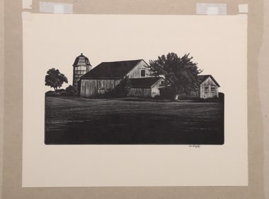Asa Cheffetz (1896-1965), Wood Engraving