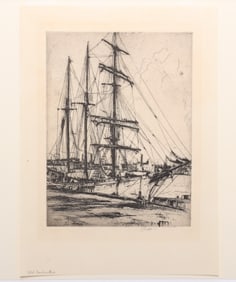 Earl Horter, (1880 - 1940), Etching
