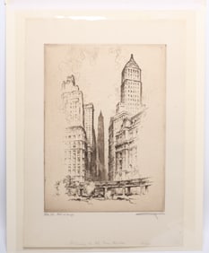 Otto Kuhler (1894-1977), Etching
