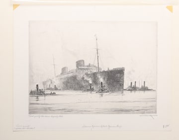 Otto Kuhler (1894 - 1977), Etching