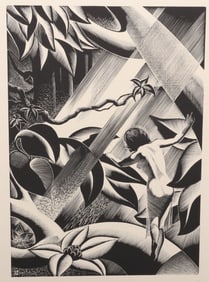Paul Landacre (1893-1963), Woodcut