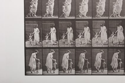 Eadweard Muybridge (1830 - 1904), Collotype, Woman and Child