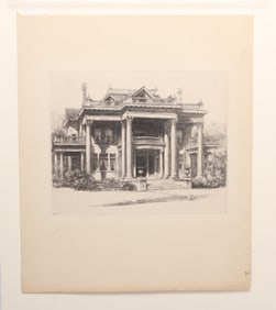 Louis Orr (1879 - 1966), Engraving, North Carolina Subject