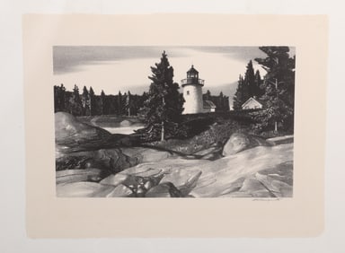 Stow Wegenroth (1906-78), Lithograph