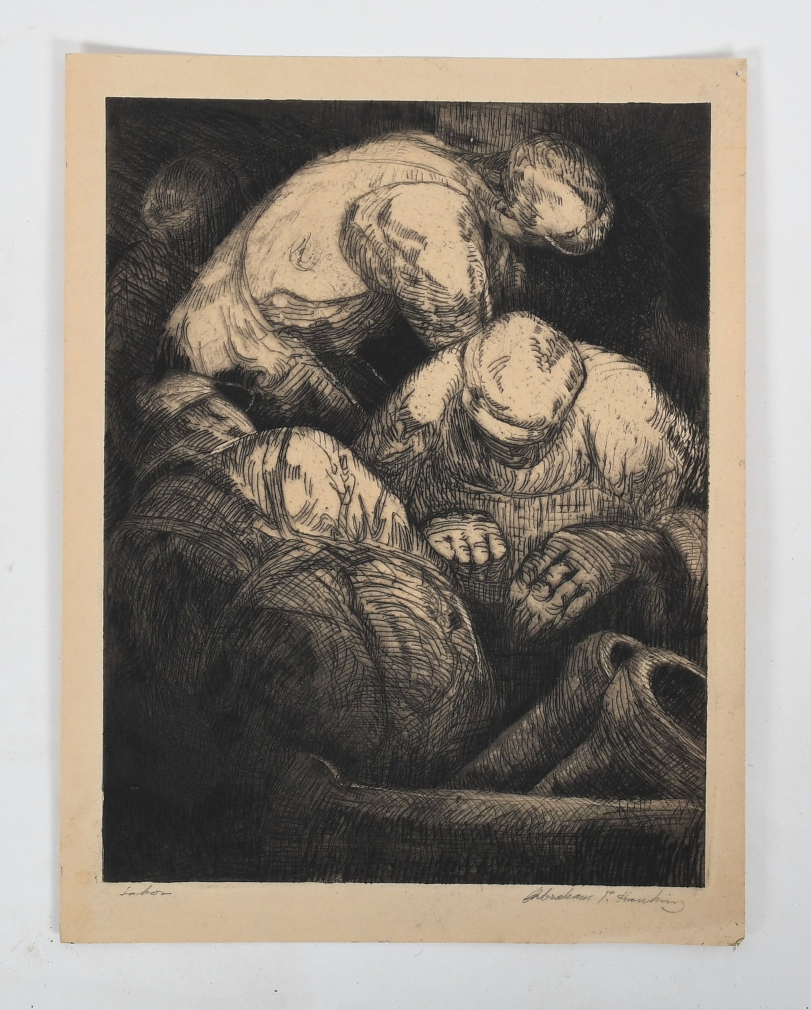 Abraham P. Hankins (1904 - 1963) Three Etchings (1 of 10)