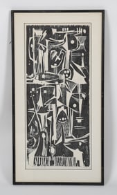 Abraham P. Hankins and Henry Kallem, Three Woodcut Prints