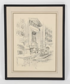 Joseph Pennell (1857 - 1926) Lithograph
